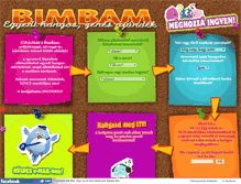 Tablet Screenshot of bimbam.hu